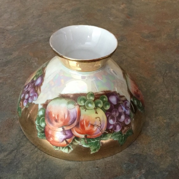 GORGEOUS 💛VINTAGE 🍎🍇☕️ TEA CUP AND SAUCER🍎🍇FINAL NO OFFERS - Picture 11 of 13